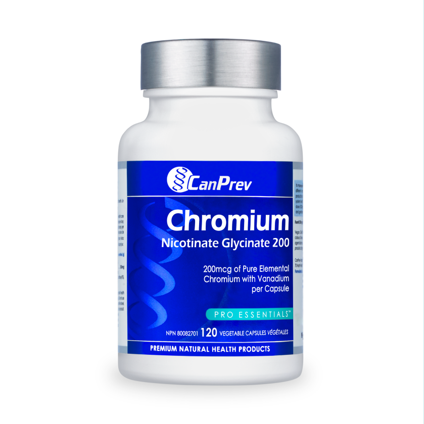 CanPrev -Chromium Nicotinate Glycinate 200 (120 Vcaps)