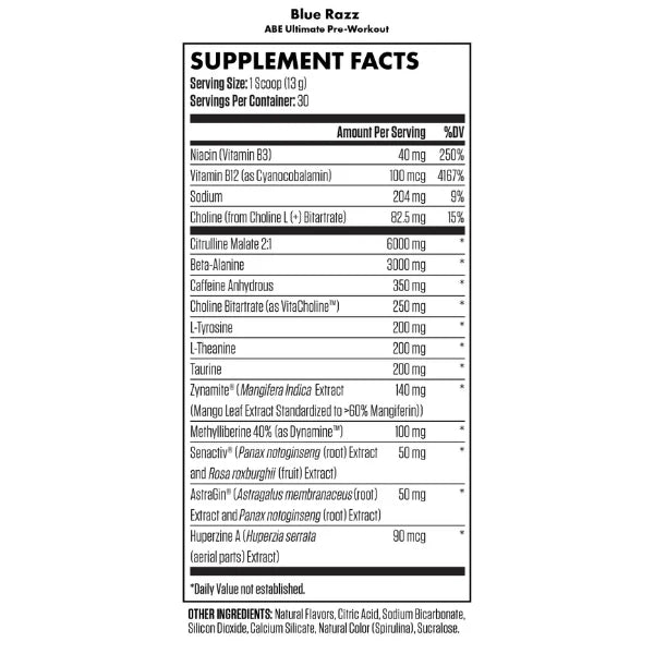 ABE Ultimate Pre Workout (30 Servings)