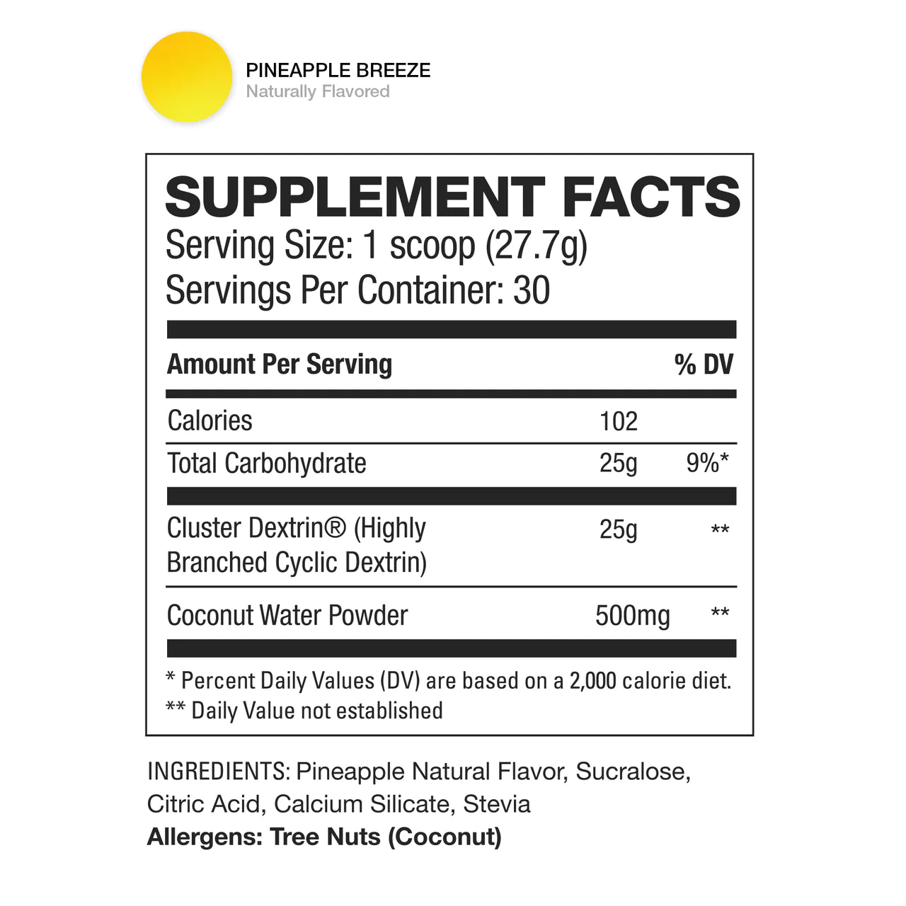HD Muscle - CARBHD - Pineapple Breeze