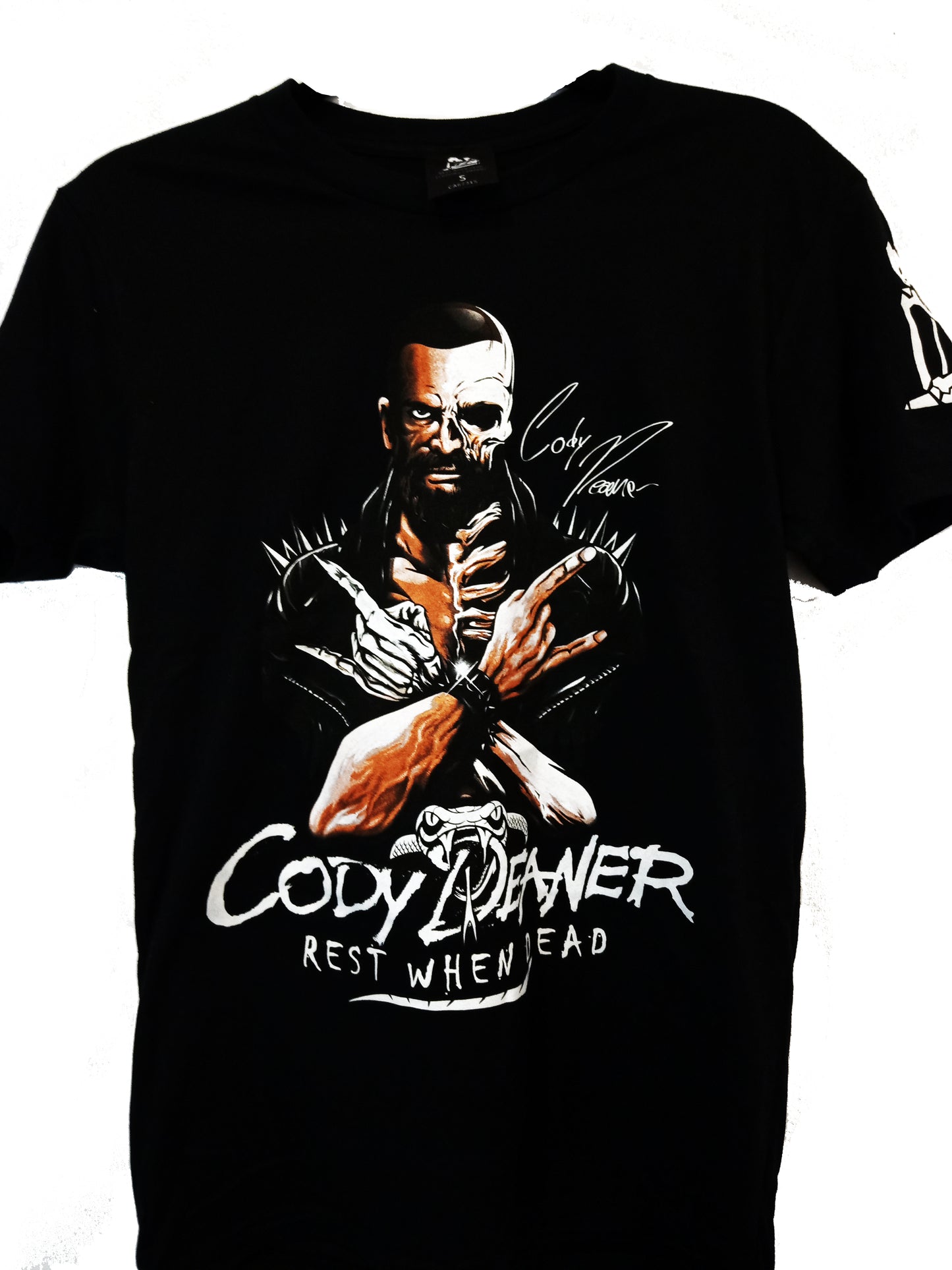 Rest When Dead Cody Deaner Signature Tee (Black)