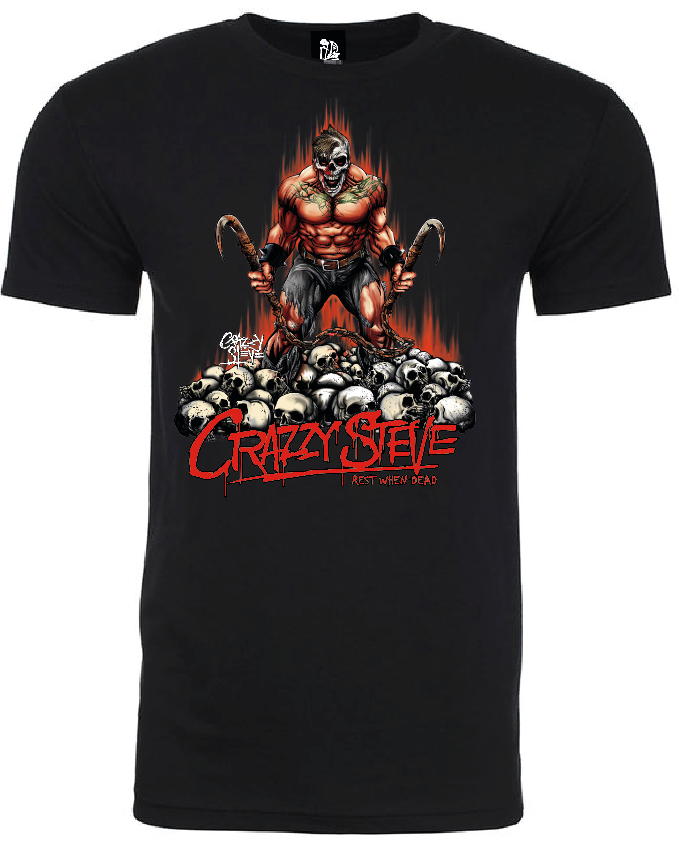 Rest When Dead - Crazzy Steve Signature Tee