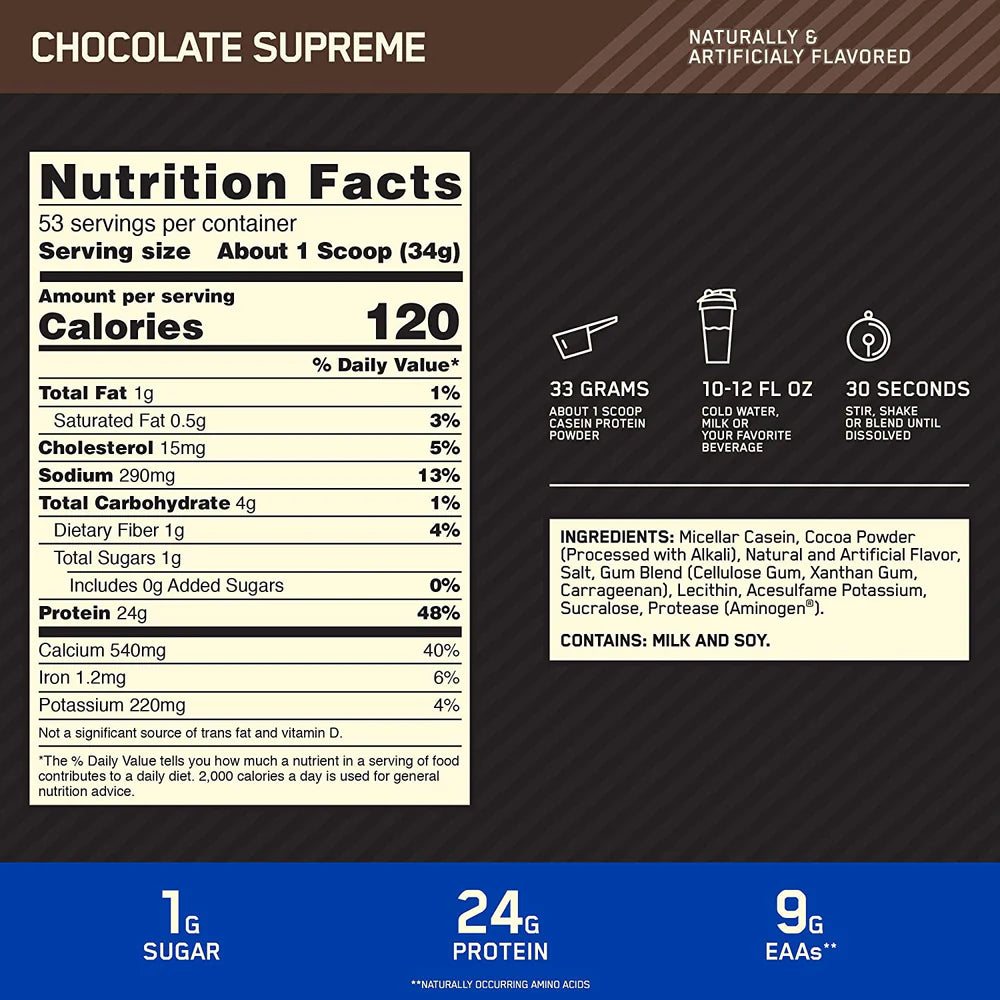 ON Gold Standard Casein (4lb)
