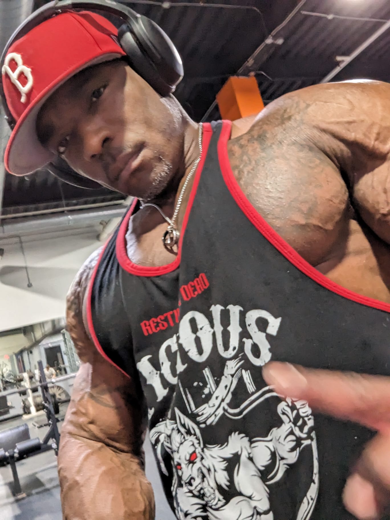 Rest When Dead - Vicious & Aggressive Classic Tank - Black/Red