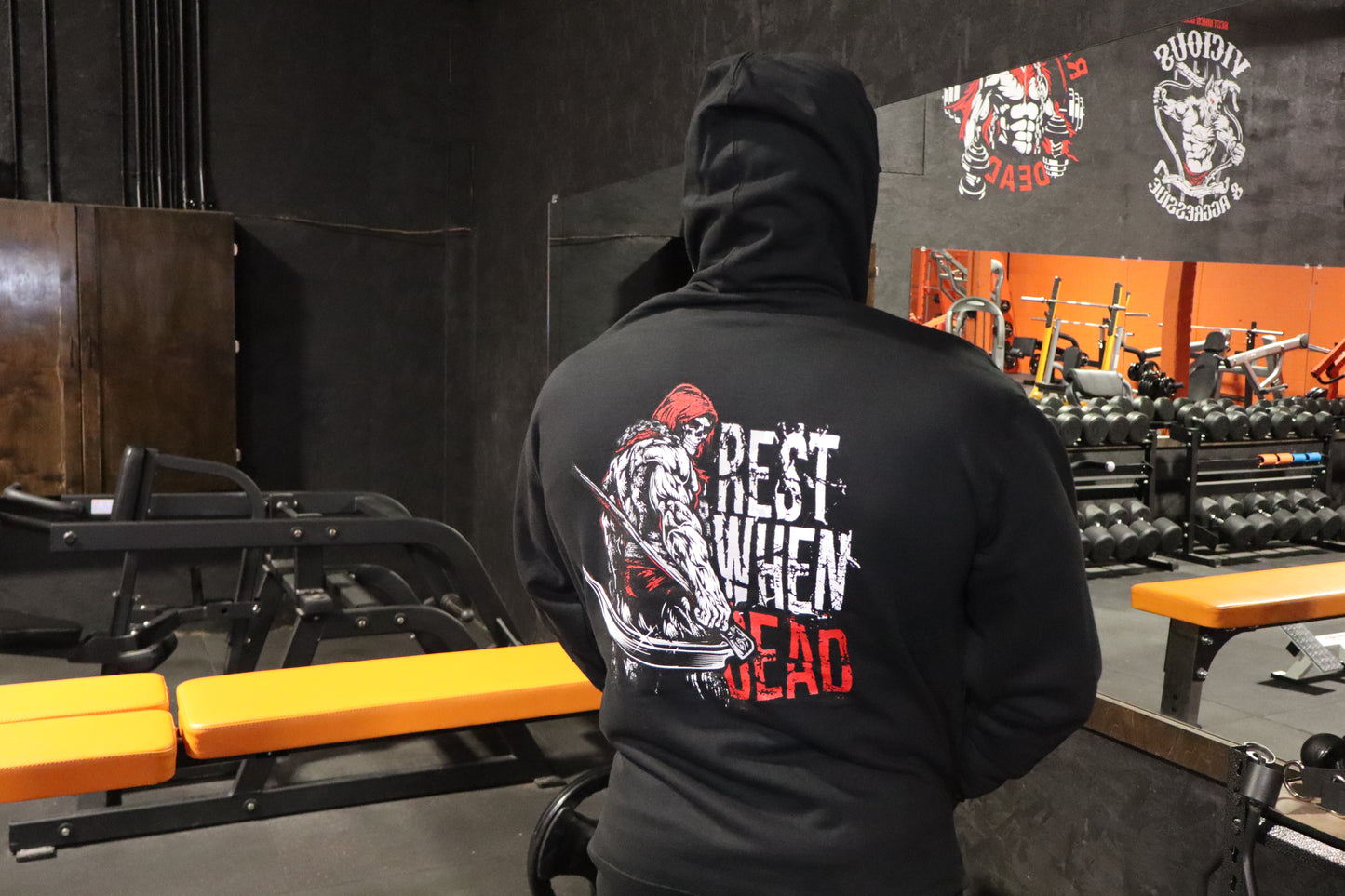Rest When Dead - Hour Glass Reaper Hoodie