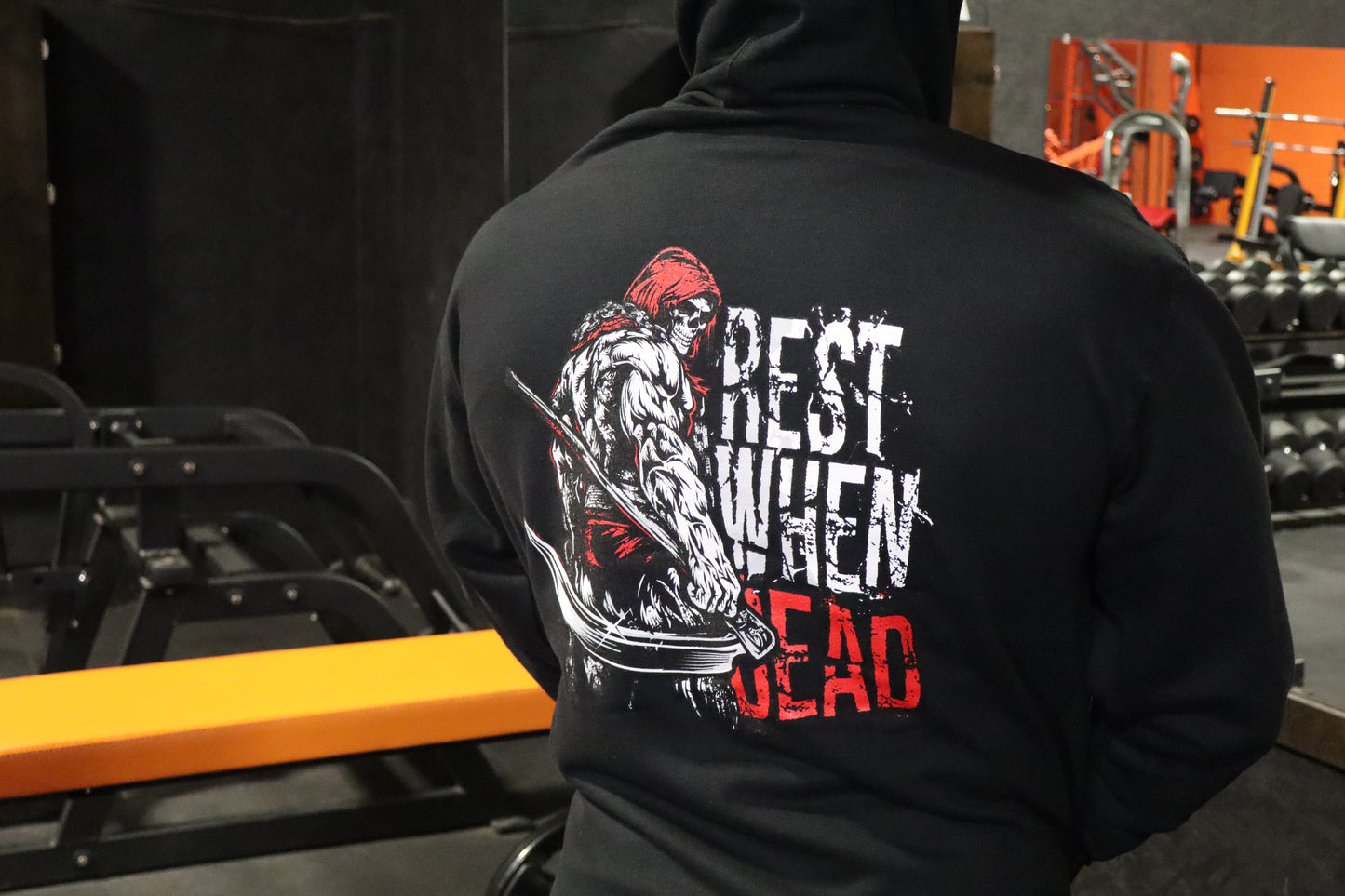 Rest When Dead - Hour Glass Reaper Hoodie