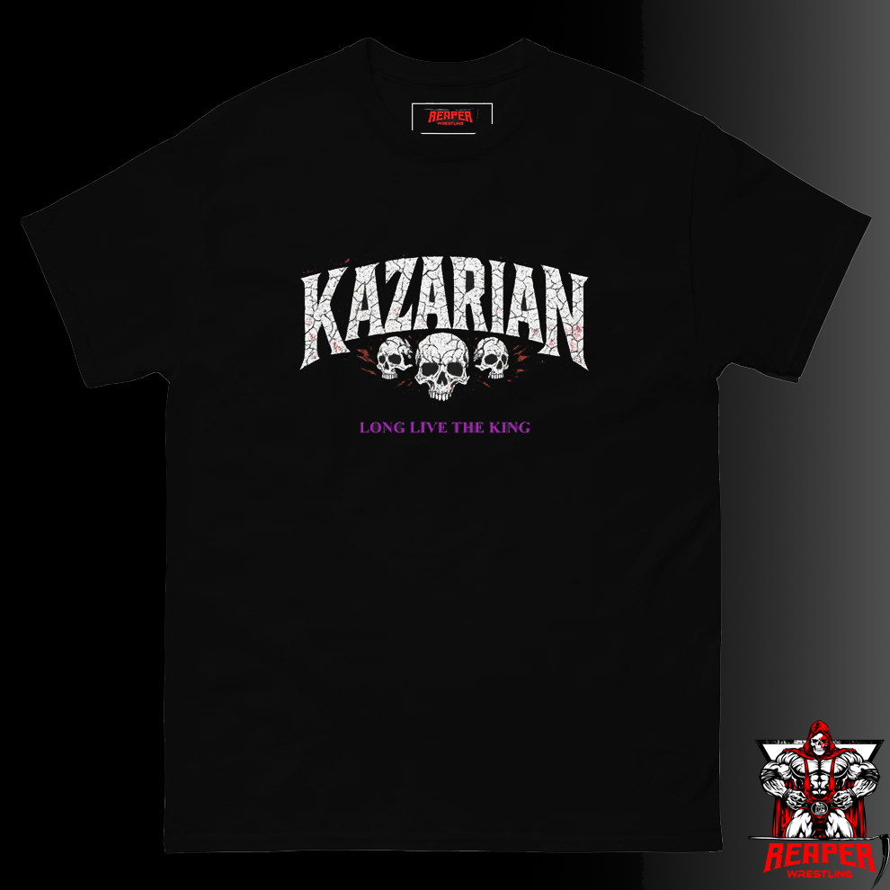 Reaper Wrestling - Frankie Kazarian - Long Live the King Tee