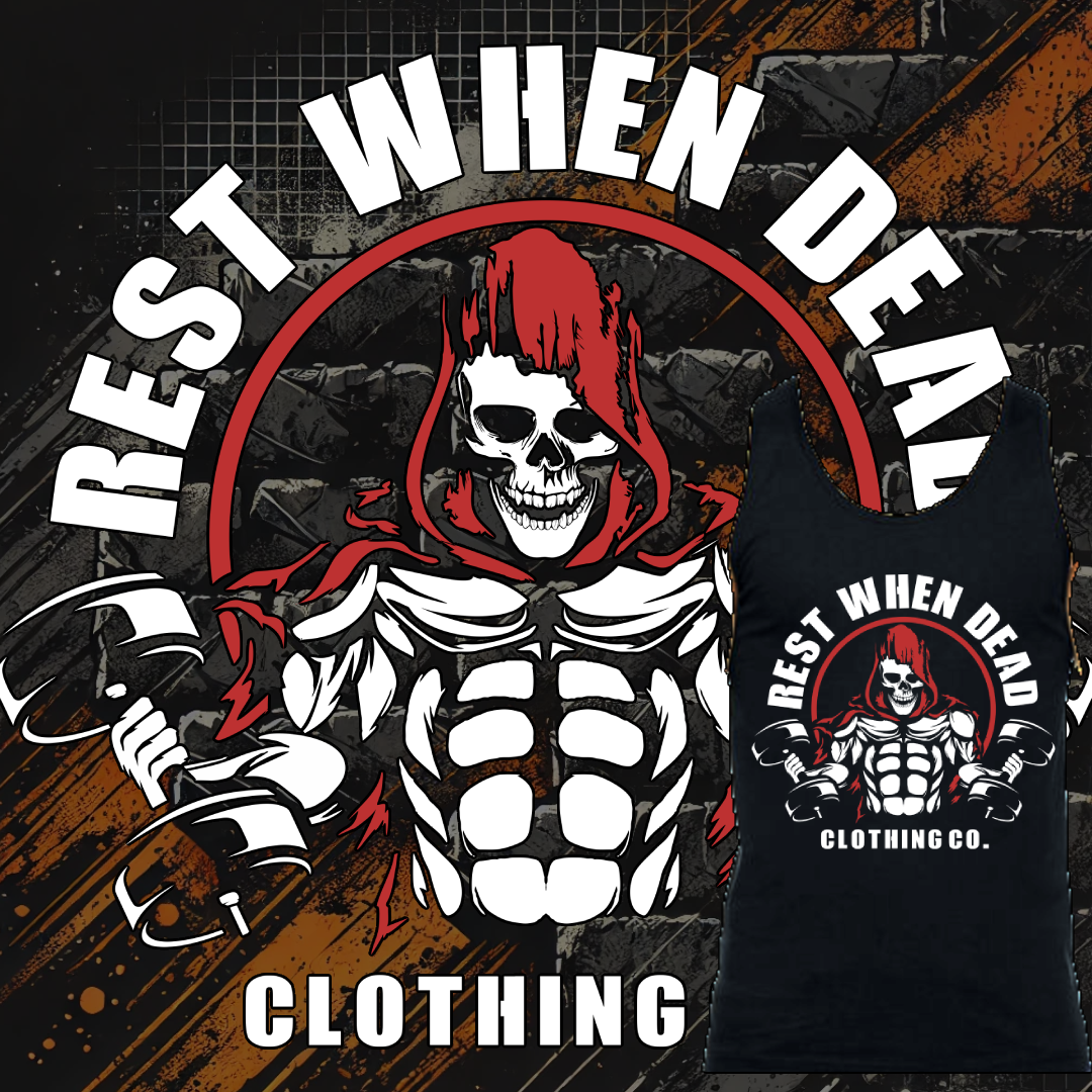Rest When Dead - Reaper 1 Tank (Black)
