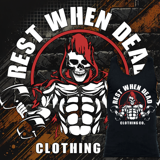 Rest When Dead - Reaper 1 Tank (Black)