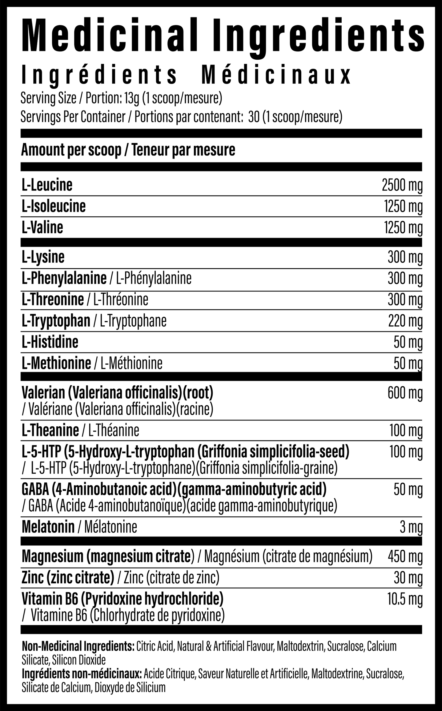 TC Nutrition - Hydramino PM (30 Serving)
