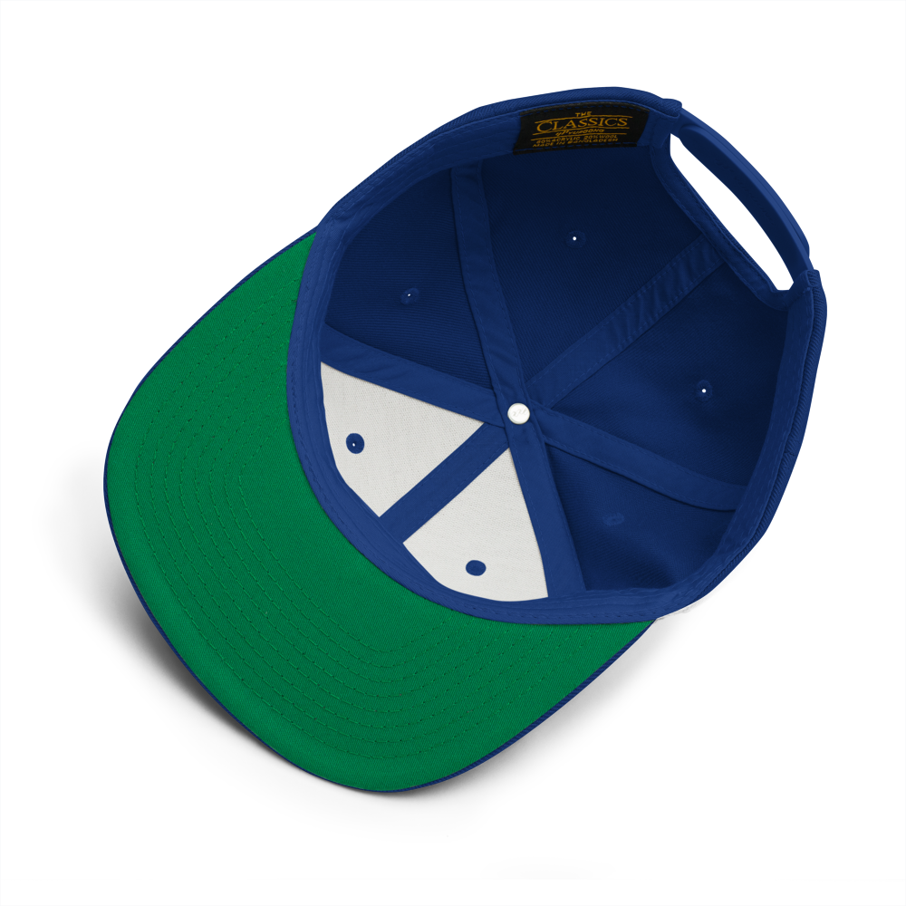 Grow Ugly Fitness Clothing - Snapback hat - Bllue