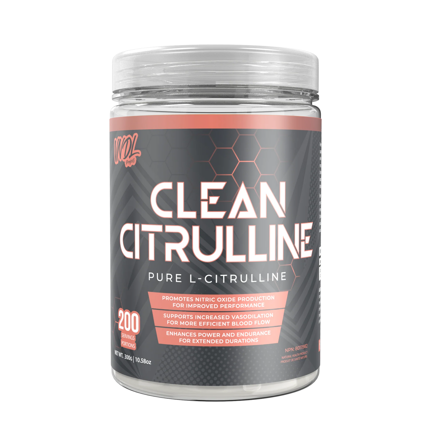 VNDL Project - Clean Citrulline (200 Serving)