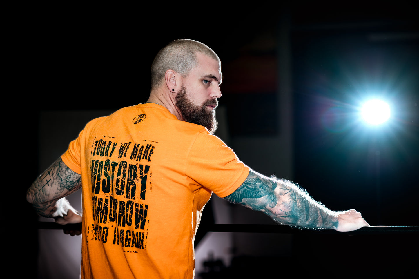 Rest When Dead - Legends Never Die Tshirt - Orange