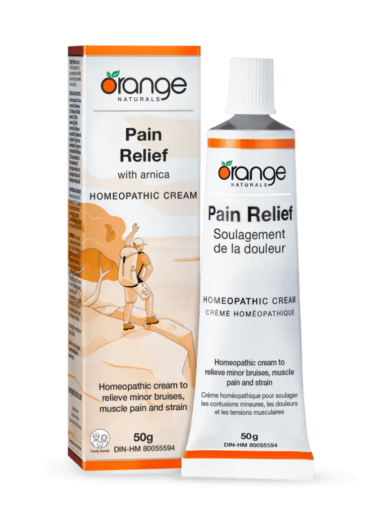 Orange Naturals - Pain Relief Homeopathic Cream
