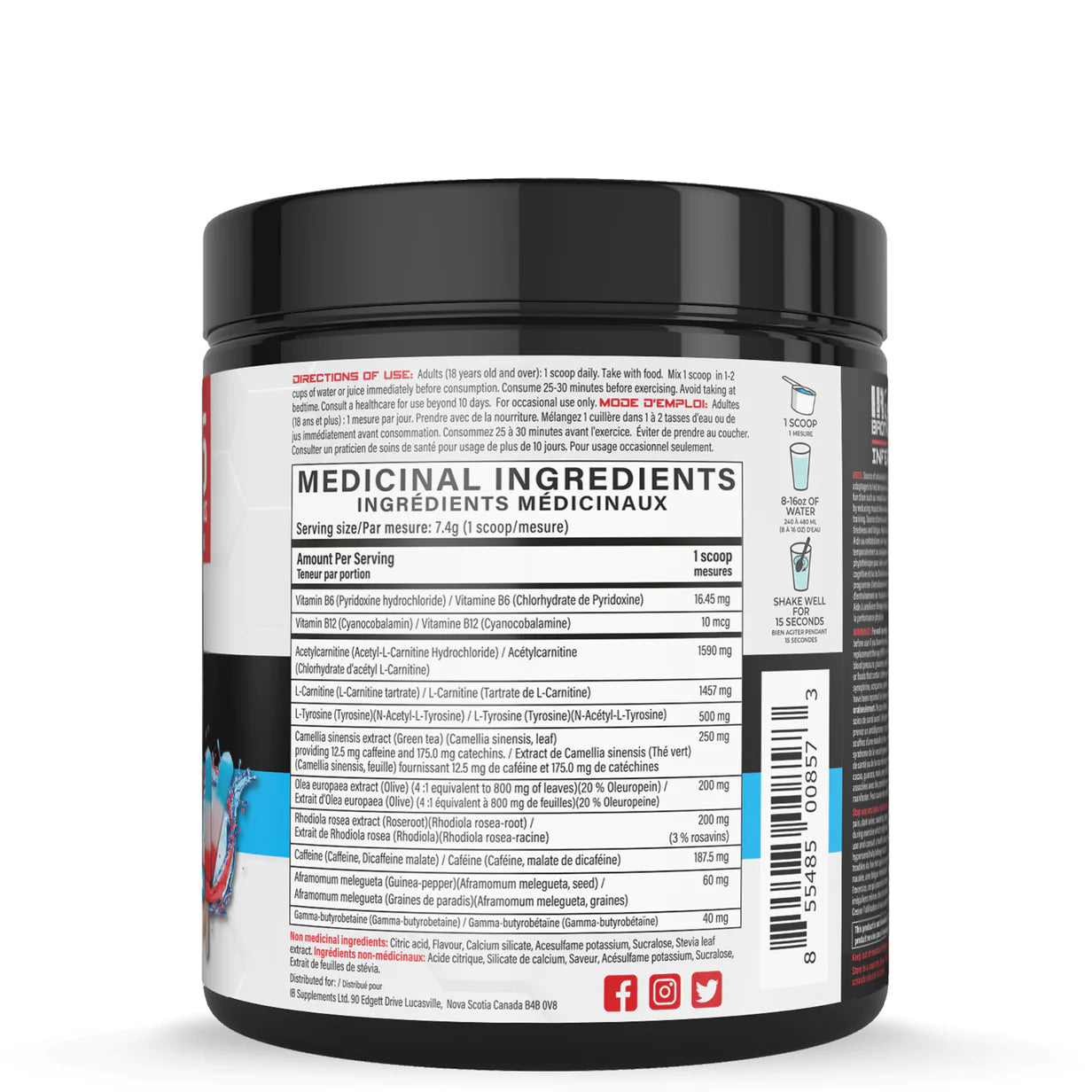 Iron Brothers - Inferno - Athletic Support - 25 Serving