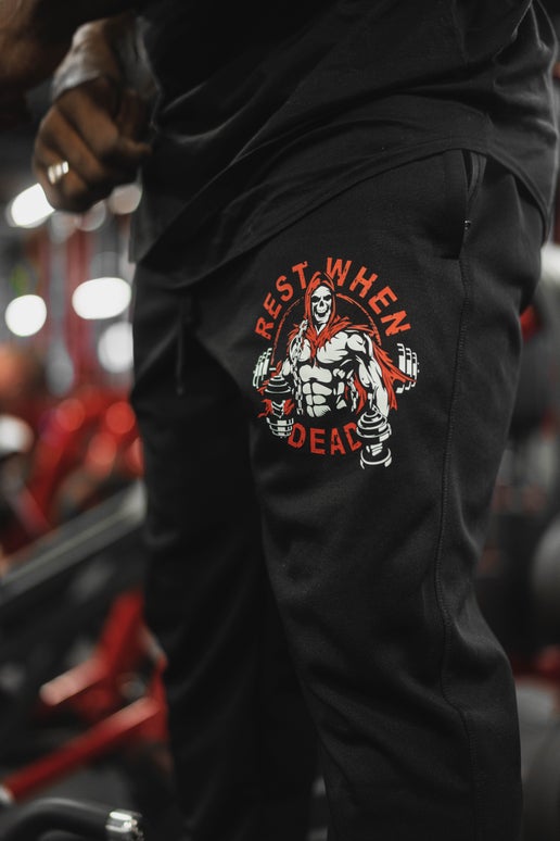 Rest When Dead Reaper Logo Sweatpants - Mens