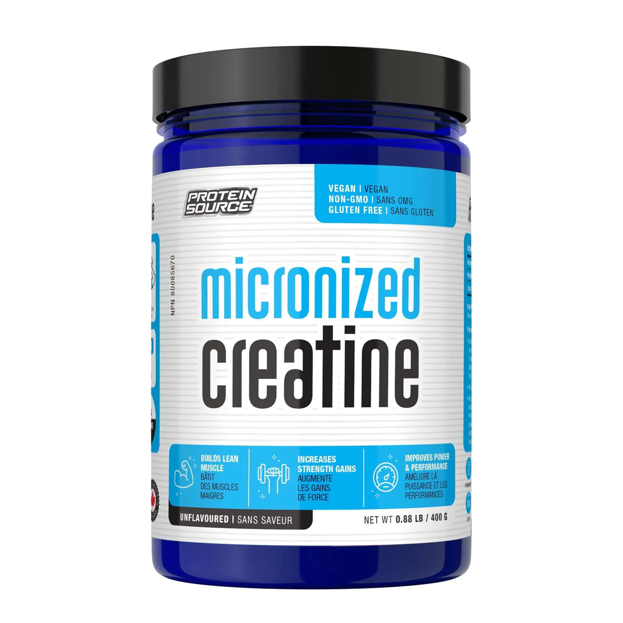 Protein Source - Micronized Creatine (80 Serv/400g)