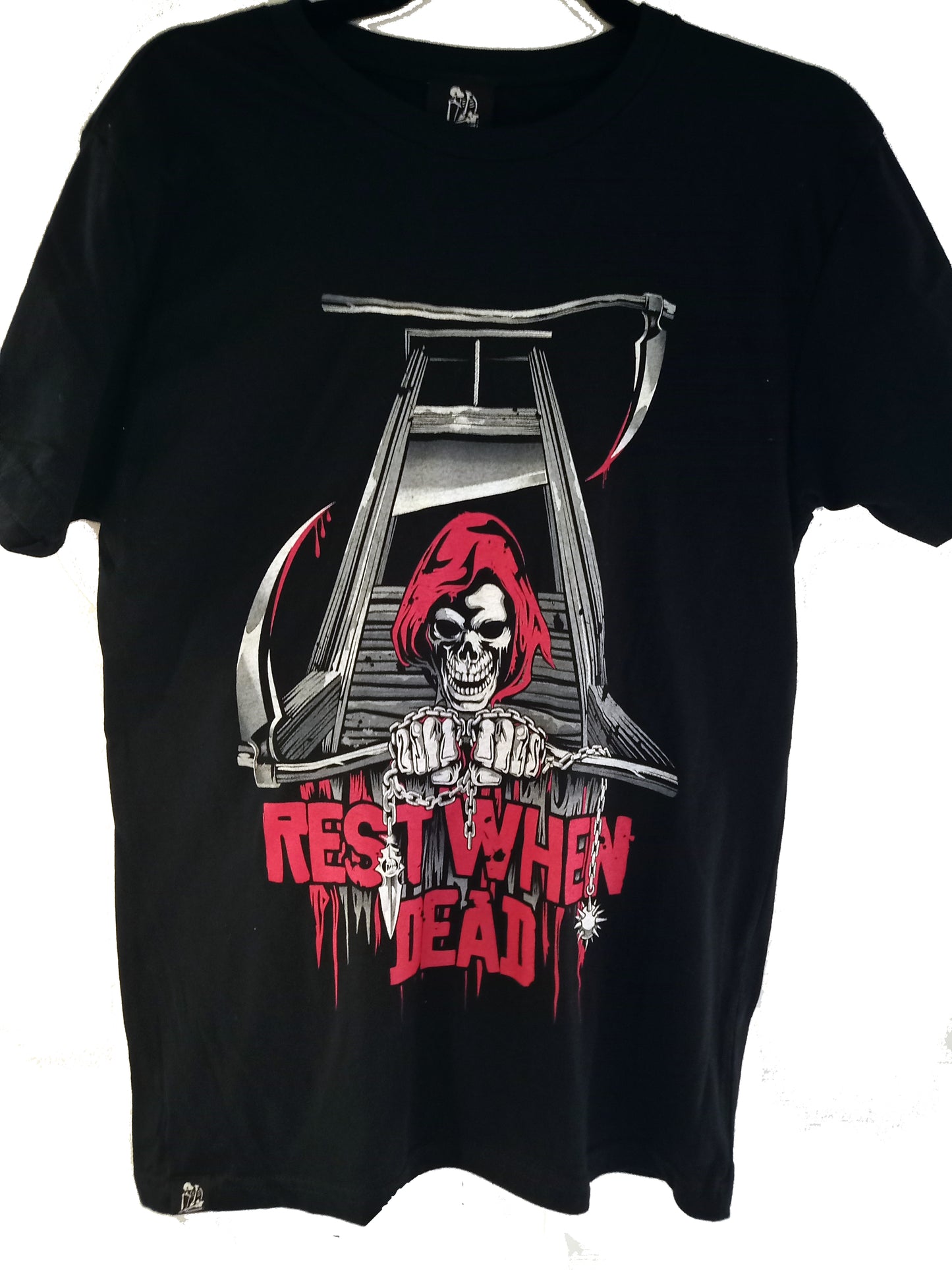 Rest When Dead - Reaper 3 Tee - Black