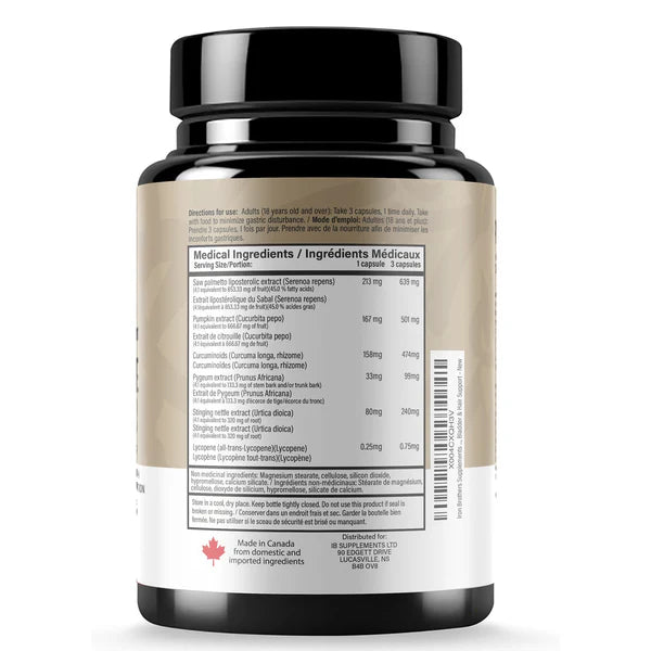 Iron Brothers - Prostate Support (90 caps)