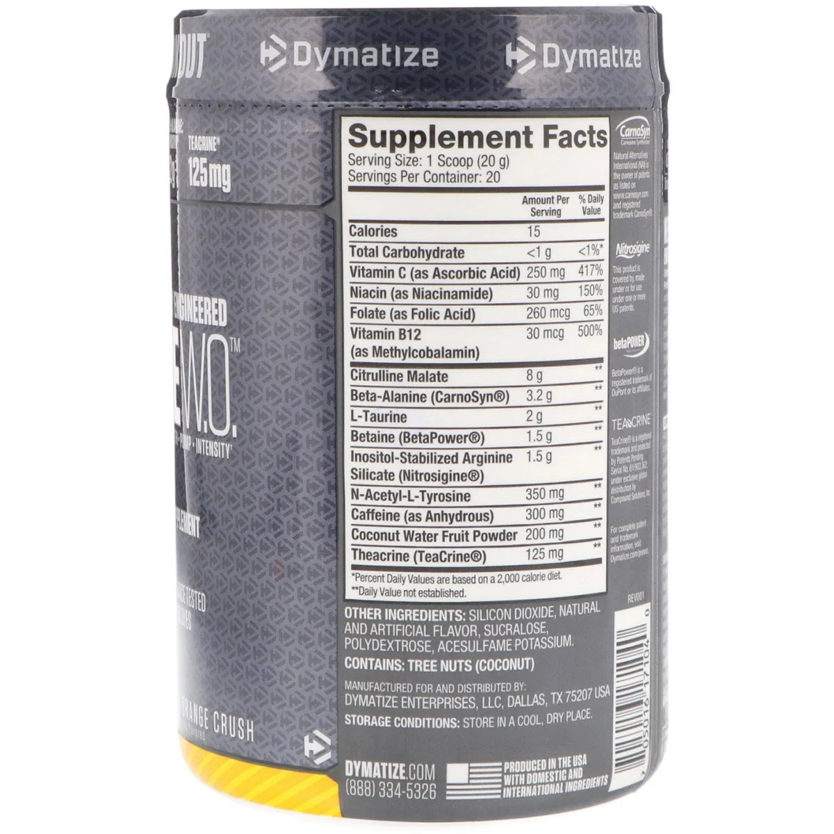 Dymatize PRE WO - 400g