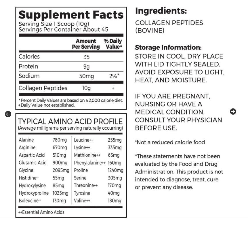 Orgain- Collagen Peptides (1lb)