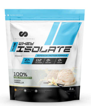 Limitless Pharma - Whey Isolate (2lbs)