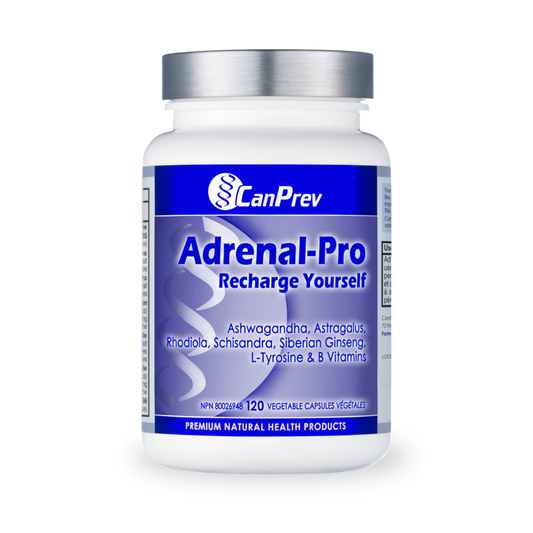 CanPrev - Adrenal-Pro - Recharge Yourself  (120 Vcaps)