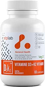ATP Lab - Vitamin D3 + K2 (60 Caps)