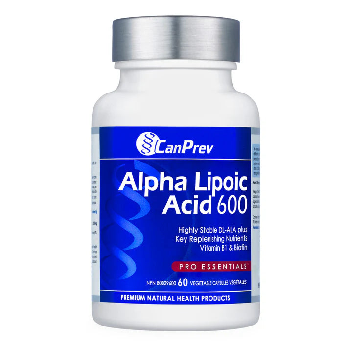 CanPrev Alpha Lipoic Acid 600 (60 V Caps)