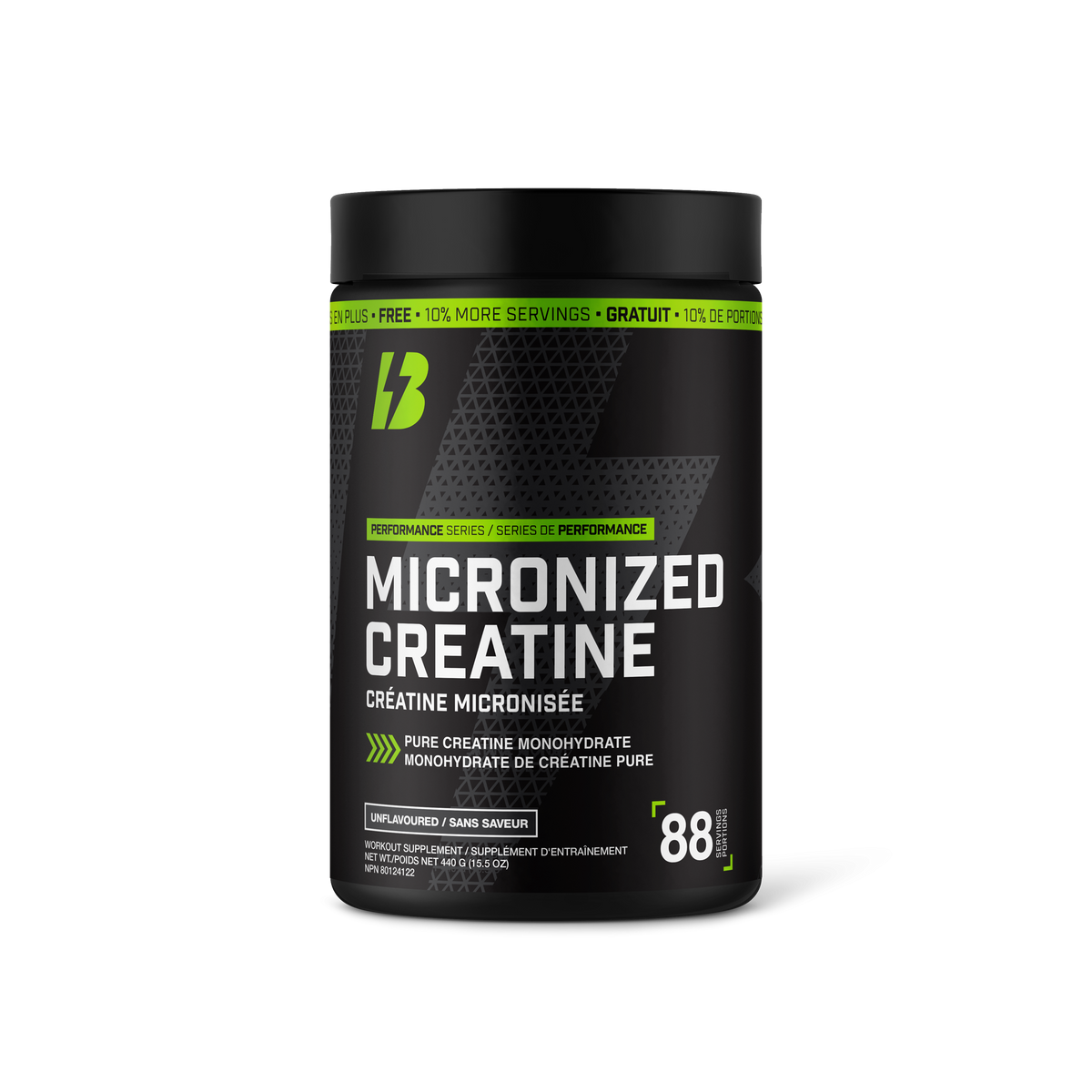 Bull Nutrition Micronized Creatine 88 Servings