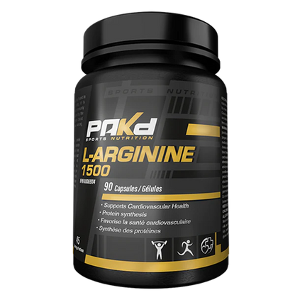 Pakd L-Arginine 1500 (45 Serving, 90 Caps)