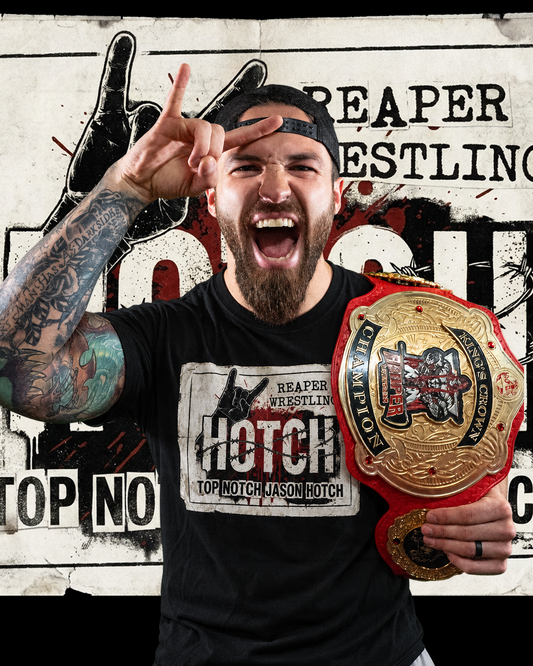 Reaper Wrestling - Jason Hotch Tee (Black)
