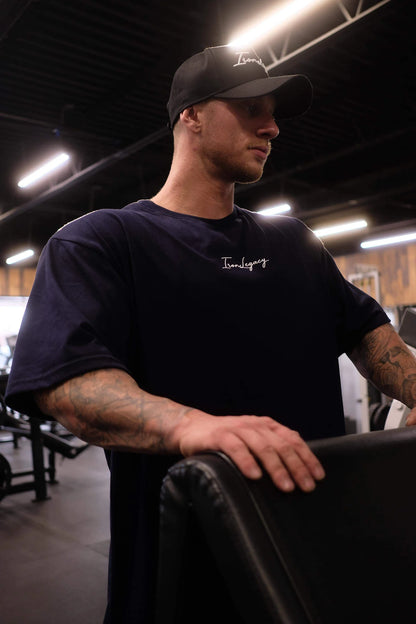 Iron Legacy - Oversize Tee - Blue Navy