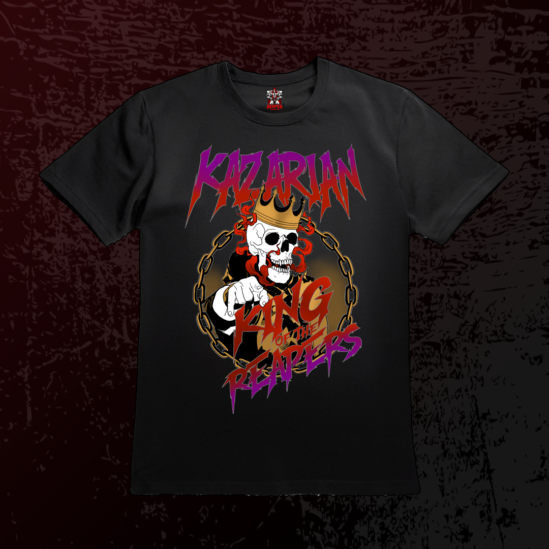 Reaper Wrestling - Frankie Kazarian Tee - Black