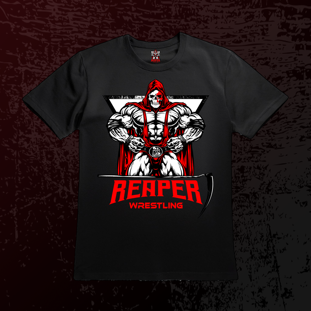 Reaper Wrestling - Original Logo Tee - Black