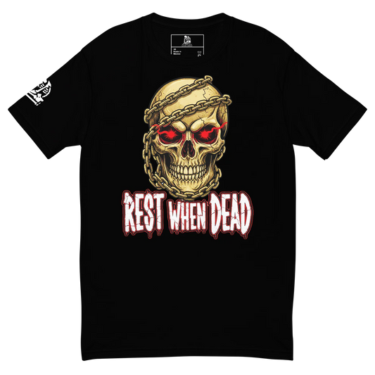 Rest When Dead Chained Skull Tee
