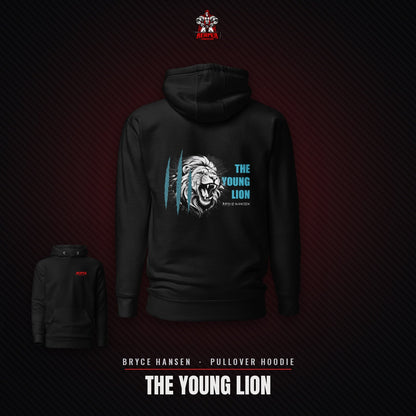 Reaper Wrestling Bryce Hansen The Young Lion pullover hoodie, black, back print