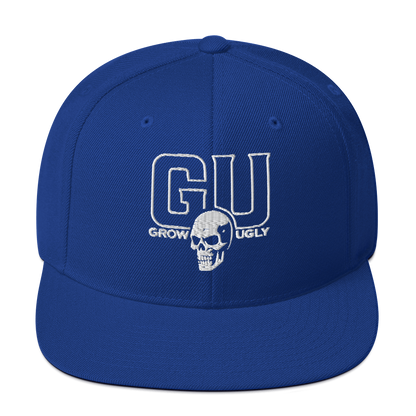 Grow Ugly Fitness Clothing - Snapback hat -  Bllue