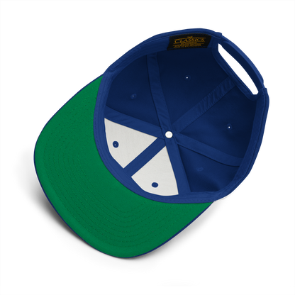 Grow Ugly Fitness Clothing - Snapback hat -  Bllue