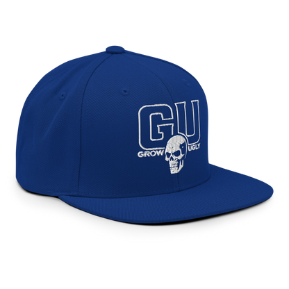 Grow Ugly Fitness Clothing - Snapback hat -  Bllue