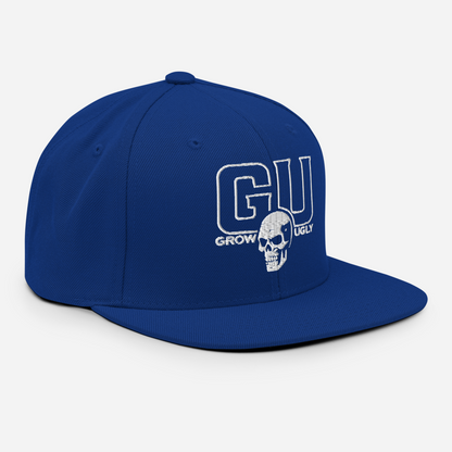 Grow Ugly Fitness Clothing - Snapback hat -  Bllue
