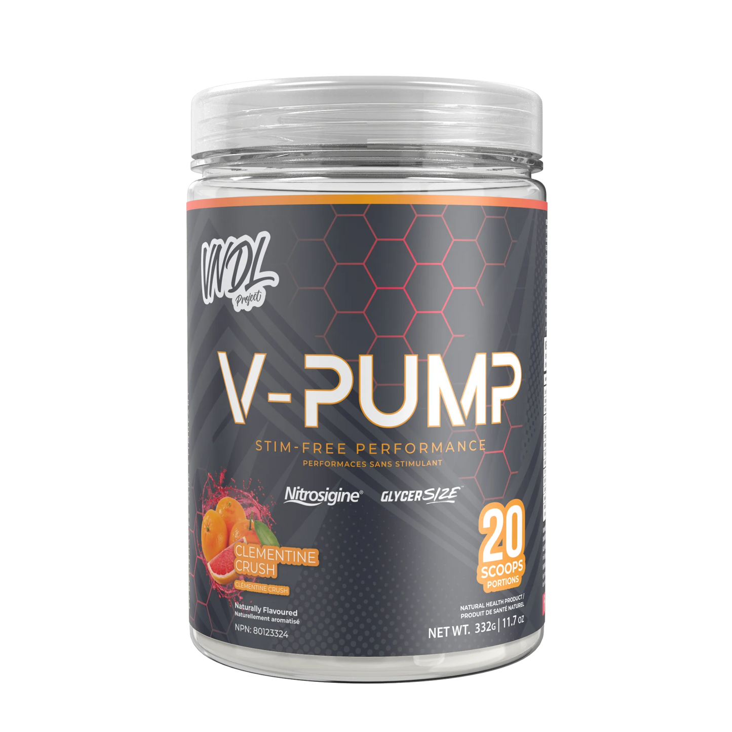 VNDL Project - V-Pump (20 Serving) Stim Free