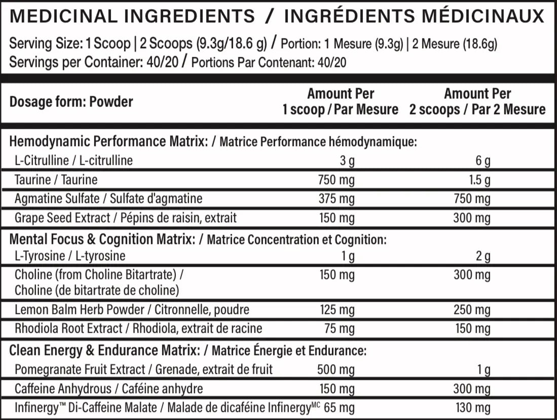 VNDL Project - Vandal Pre Workout (40 Serving)