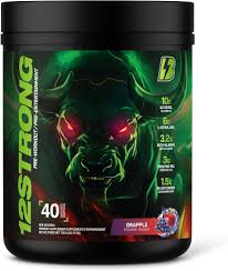 Bull Nutrition - 12 Strong Pre Workout (40 Serving)
