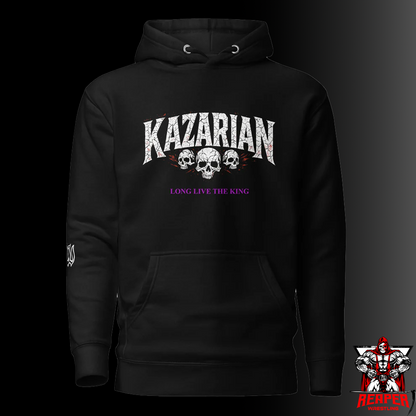 Reaper Wrestling - Frankie Kazarian - Long Live the King Hoodie (Black)