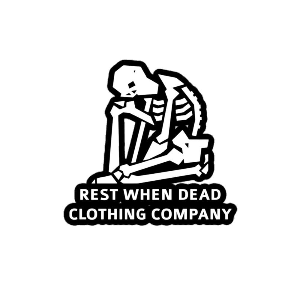 Rest When Dead Stickers
