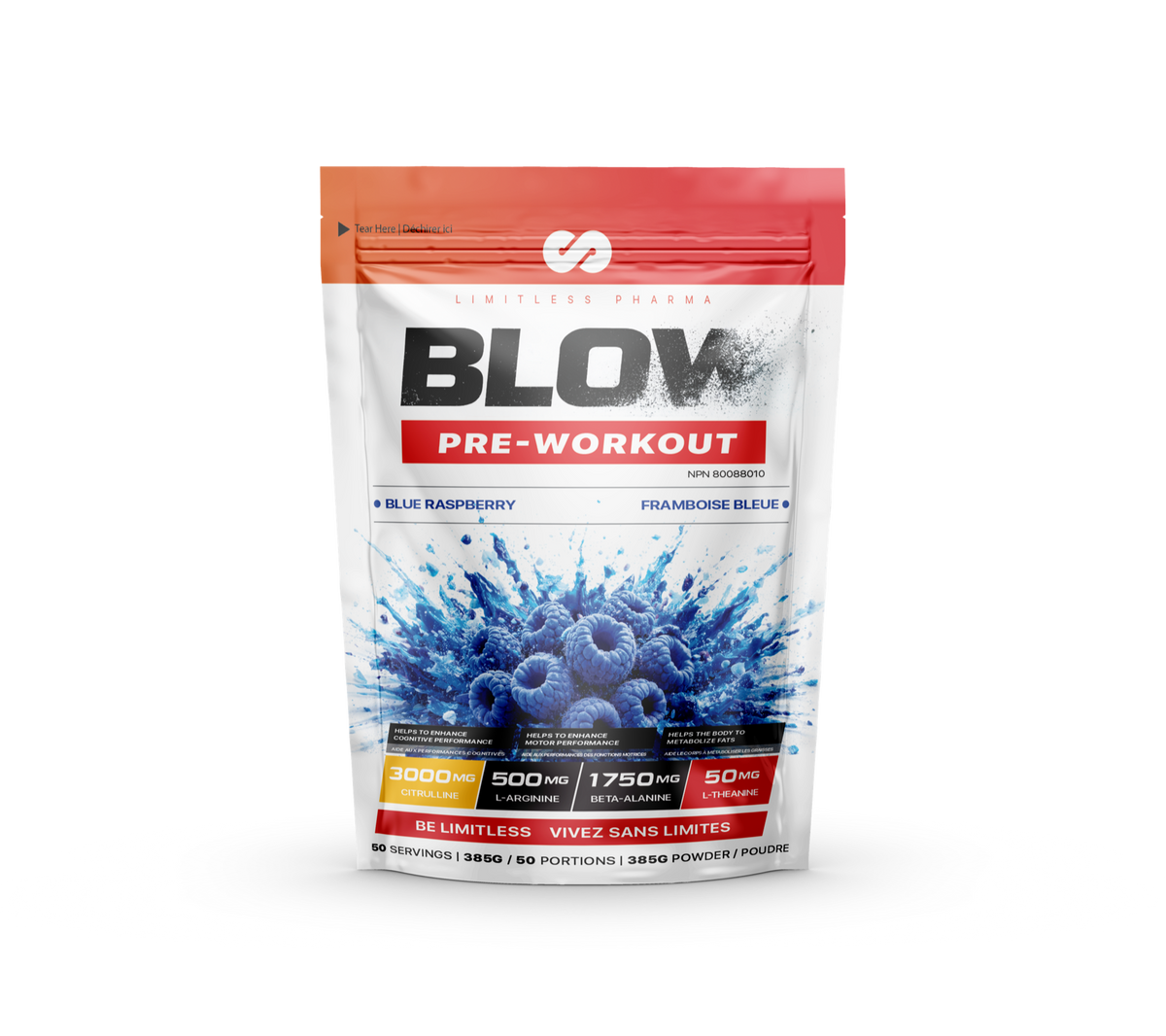 Limitless Pharma Blow Pre-Workout