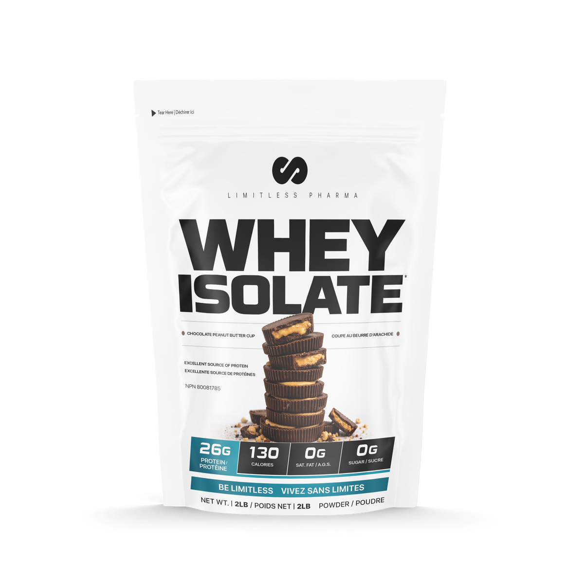 Limitless Pharma Pure Whey Isolate 2lb