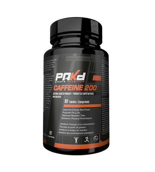 Pakd Caffeine (200mg 90 Tablets)