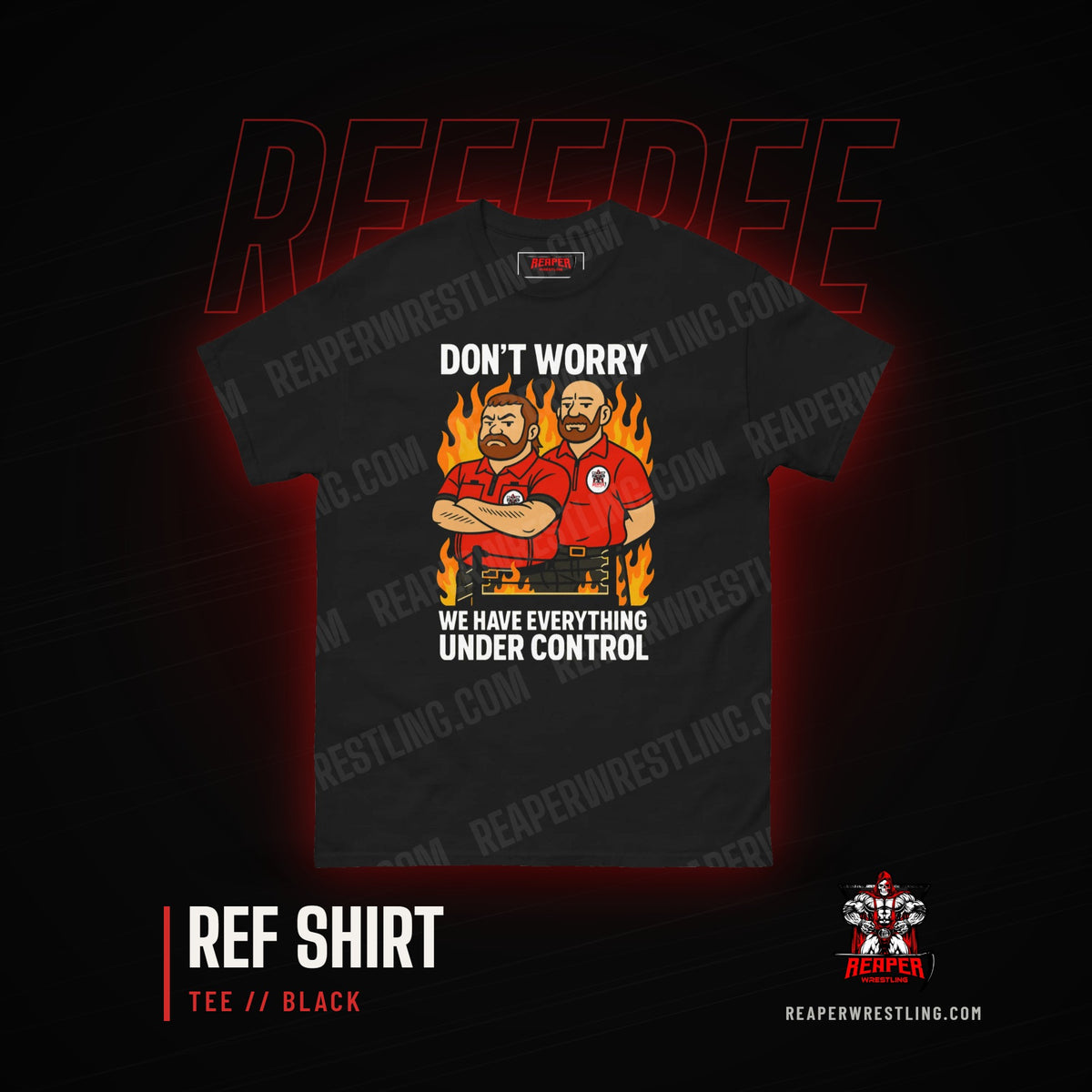 Reaper Wrestling - Ref Shirt
