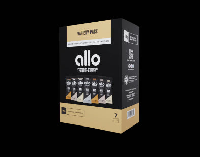 ALLO Protein For Hot Coffee (Creamer & Flavoring Variety Pack)